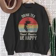 Catch Some Rays Vintage Retro Drink Tea Read Books Be Happy Adult Sweatshirt Gifts for Old Women Catch Some Rays Vintage Retro Drink Tea Read Books Be Happy Adult Sweatshirt Gifts for Old Women