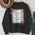 Chapter 3 Years Old 3rd Birthday Book Lover Coquette Bow Sweatshirt Gifts for Old Women Chapter 3 Years Old 3rd Birthday Book Lover Coquette Bow Sweatshirt Gifts for Old Women