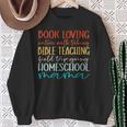 Christian Women Retro Homeschool Mama Book Loving Field Trip Sweatshirt Gifts for Old Women Christian Women Retro Homeschool Mama Book Loving Field Trip Sweatshirt Gifts for Old Women