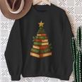 Christmas Book Tree Bookshelf Holiday For Readers Librarians Sweatshirt Gifts for Old Women Christmas Book Tree Bookshelf Holiday For Readers Librarians Sweatshirt Gifts for Old Women