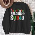 Christmas Reading Squad Xmas Book Lover Bookworm Literature Sweatshirt Gifts for Old Women