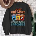 Comic Book For Men Women Comic Book Collectors Sweatshirt Gifts for Old Women