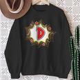 Comic Book Style Monogram Letter D For Boys Girls Women Men Sweatshirt Gifts for Old Women Comic Book Style Monogram Letter D For Boys Girls Women Men Sweatshirt Gifts for Old Women