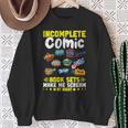 Comics Collector Gear Comic Book Collecting Comics Lover Sweatshirt Gifts for Old Women
