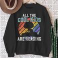 All The Cool Kids Are Reading For a Book Lovers Sweatshirt Gifts for Old Women