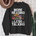 Cool Reading Books For Men Women Book Lover Bookworm Library Sweatshirt Gifts for Old Women