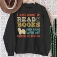 Coton De Tulear Mama Ich Will Nur Lesen Books Hanging Dog Sweatshirt Gifts for Old Women Coton De Tulear Mama Ich Will Nur Lesen Books Hanging Dog Sweatshirt Gifts for Old Women