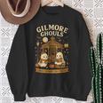 Cozy Ghouls Bookish Halloween Gazebo Scene Sweatshirt Gifts for Old Women Cozy Ghouls Bookish Halloween Gazebo Scene Sweatshirt Gifts for Old Women