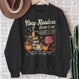 Cozy Reader Book-Club Fall Bookish Booktrovert Librarian Sweatshirt Gifts for Old Women