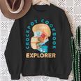 Crockpot Cookbook Explorer Baking Cooking Lover Chef Cook Sweatshirt Gifts for Old Women