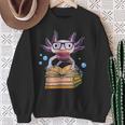 Cute Axolotl Read Book Shirt Kids Boy Girl Salamander Sweatshirt Gifts for Old Women Cute Axolotl Read Book Shirt Kids Boy Girl Salamander Sweatshirt Gifts for Old Women