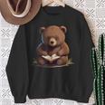 Cute Bear Is Reading a Book Reading Bear Sweatshirt Gifts for Old Women Cute Bear Is Reading a Book Reading Bear Sweatshirt Gifts for Old Women
