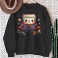 Cute Book Super Hero Reading Superhero Sweatshirt Gifts for Old Women