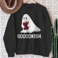Cute Bookish Halloween Ghost Readers And Book Lovers Sweatshirt Gifts for Old Women