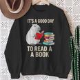 Cute Capybara It's a Good Day To Read a Book World Book Day Sweatshirt Gifts for Old Women