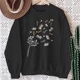 Cute Dandelion Books And School Tools Flower Sweatshirt Gifts for Old Women Cute Dandelion Books And School Tools Flower Sweatshirt Gifts for Old Women