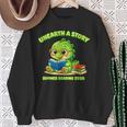 Cute Dino Book Lover Unearth A Story Summer Reading Sweatshirt Gifts for Old Women Cute Dino Book Lover Unearth A Story Summer Reading Sweatshirt Gifts for Old Women