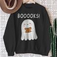 Cute Ghost Book Reading Halloween Teacher Booooks For Men Women Kids Sweatshirt Gifts for Old Women