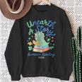 Cute Unearth a Story Triceratops Dinosaur Reading Books Dino Sweatshirt Gifts for Old Women Cute Unearth a Story Triceratops Dinosaur Reading Books Dino Sweatshirt Gifts for Old Women