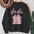 Dada Book First Chapter Birthday Girl Coquette Bow Matching Sweatshirt Gifts for Old Women Dada Book First Chapter Birthday Girl Coquette Bow Matching Sweatshirt Gifts for Old Women