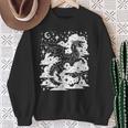 Dark Academia Fantasy Dragon Book Lover Bookish Goblincore Sweatshirt Gifts for Old Women
