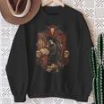 Dark Academia Witch Reading Book Gothic Library Sweatshirt Gifts for Old Women