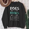 Dogs Books Coffee Tshirt Weekend Shirt Animal Lover Tee Sweatshirt Gifts for Old Women Dogs Books Coffee Tshirt Weekend Shirt Animal Lover Tee Sweatshirt Gifts for Old Women