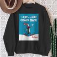 Dr Seuss The Cat In The Hat Comes Back Book Cover Sweatshirt Gifts for Old Women