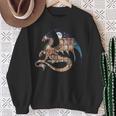 Dragon Silhouette Books Librarian Bookworm Women Men Kids Sweatshirt Gifts for Old Women