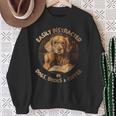 Easily Distracted By Dogs Books Coffee Librarian Bibliophile Sweatshirt Gifts for Old Women