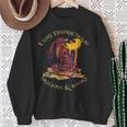 Easily Distracted By Dragons And Books Fire Dragon Sweatshirt Gifts for Old Women