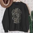 Fantasy Dragon Reading Books Librarian Literature Sweatshirt Gifts for Old Women Fantasy Dragon Reading Books Librarian Literature Sweatshirt Gifts for Old Women