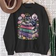 Fantasy Drama Tragedy Cute Cat Book Lover Readers Librarians Sweatshirt Gifts for Old Women Fantasy Drama Tragedy Cute Cat Book Lover Readers Librarians Sweatshirt Gifts for Old Women