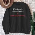 Feminist Book Lover Read Books Smash The Patriarchy Sweatshirt Gifts for Old Women Feminist Book Lover Read Books Smash The Patriarchy Sweatshirt Gifts for Old Women