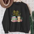 Floral Books And Coffee Cozy Reading Nook Tshirt Sweatshirt Gifts for Old Women