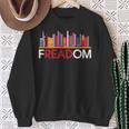 Freadom Anti Ban Books Freedom To Read Book Lover Reading Sweatshirt Gifts for Old Women