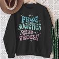 Free Societies Read Freely I Read Banned Books For Men Women Sweatshirt Gifts for Old Women