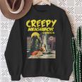 FUNNY Creepy Neighbor Comics Parody Horror Comic Book Sweatshirt Gifts for Old Women
