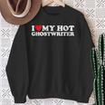 Ghost Writer Heart Cute Book Co Author Dating Fan Sweatshirt Gifts for Old Women Ghost Writer Heart Cute Book Co Author Dating Fan Sweatshirt Gifts for Old Women