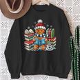 Gingerbread Reading Book Lovers Christmas Bookworm Librarian Sweatshirt Gifts for Old Women Gingerbread Reading Book Lovers Christmas Bookworm Librarian Sweatshirt Gifts for Old Women