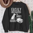 Golden Retriever Easily Distracted By Books And Dogs Premium Tri-Blend Sweatshirt Gifts for Old Women Golden Retriever Easily Distracted By Books And Dogs Premium Tri-Blend Sweatshirt Gifts for Old Women