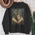 Gothic Dark Academia Botanical Anatomical Heart Vintage Book Sweatshirt Gifts for Old Women Gothic Dark Academia Botanical Anatomical Heart Vintage Book Sweatshirt Gifts for Old Women