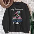 My Grandson Is My Favorite Author For Book Lovers Sweatshirt Gifts for Old Women My Grandson Is My Favorite Author For Book Lovers Sweatshirt Gifts for Old Women