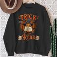 Halloween Book Lovers Librarian Teacher Library Kids Costume Sweatshirt Gifts for Old Women