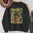 Halloween Horror Monster Vintage Comic Book Retro Sweatshirt Gifts for Old Women