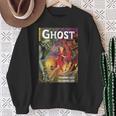 Halloween Horror Vintage Ghost Comic Book Retro Cartoon Sweatshirt Gifts for Old Women