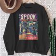 Halloween Horror Vintage Mummy Comic Book Retro Scary Sweatshirt Gifts for Old Women