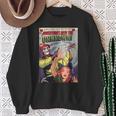 Halloween Horror Vintage Voodoo Comic Book Retro Scary Sweatshirt Gifts for Old Women