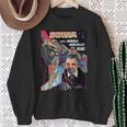 Halloween Horror Vintage Werewolf Vampire Comic Book Retro Sweatshirt Gifts for Old Women