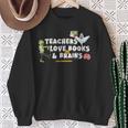 Halloween Teacher Love Books And Brains Teacher Halloween For Men Women Kids Sweatshirt Gifts for Old Women Halloween Teacher Love Books And Brains Teacher Halloween For Men Women Kids Sweatshirt Gifts for Old Women
